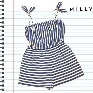 Striped Chambray Jumpsuit